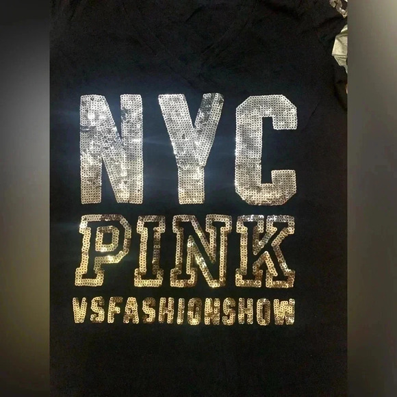 PINK VS NYC  BLING FASHION SHOW TSHIRT 2015 - Picture 3 of 7